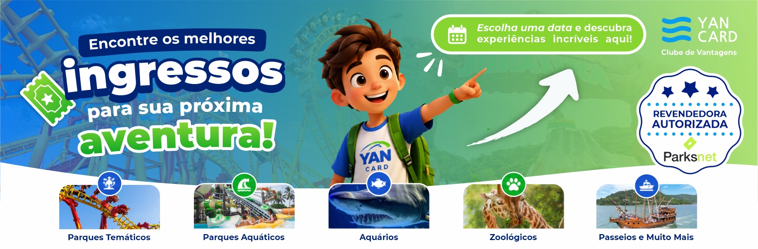 Clique em Pesquisar datas para ver todos os ingressos disponíveis em nossas atrações!